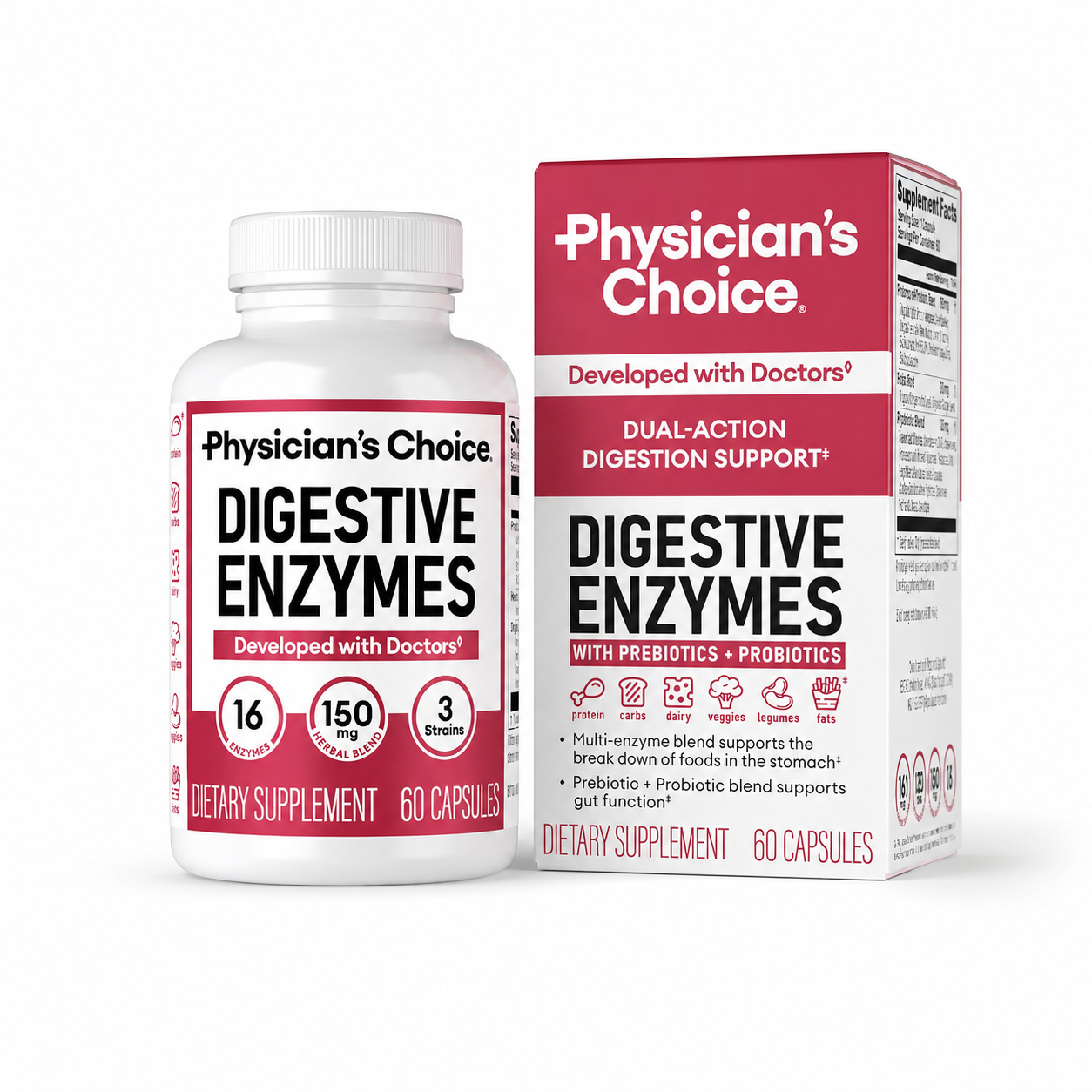 Digestive Enzymes | 60 Cápsulas